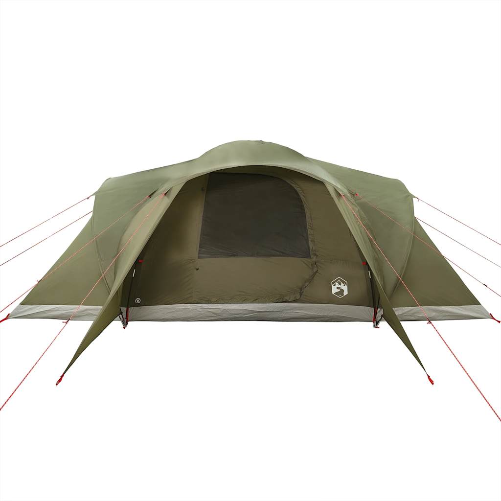 Koepeltent 6-persoons waterdicht olijfgroen is nu te koop bij PeponiXL, paradijselijk wonen!
