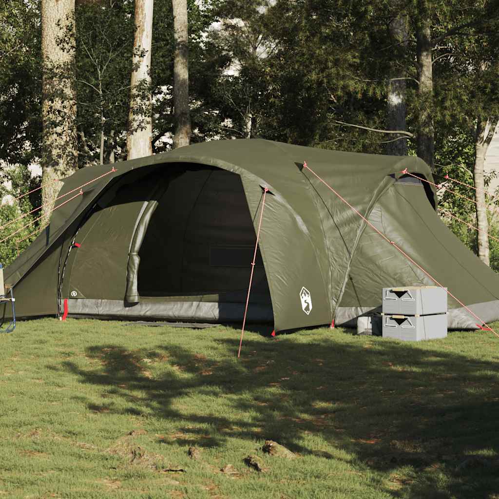 Koepeltent 6-persoons waterdicht olijfgroen is nu te koop bij PeponiXL, paradijselijk wonen!