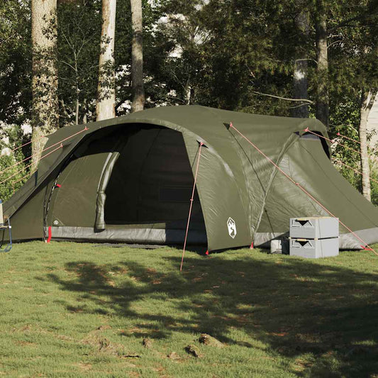 Koepeltent 6-persoons waterdicht olijfgroen is nu te koop bij PeponiXL, paradijselijk wonen!