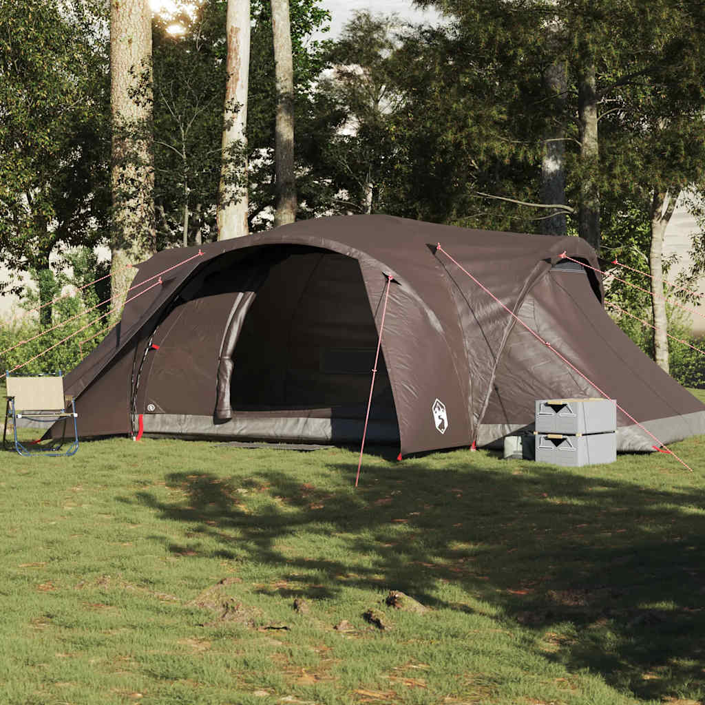 Koepeltent 6-persoons waterdicht bruin is nu te koop bij PeponiXL, paradijselijk wonen!