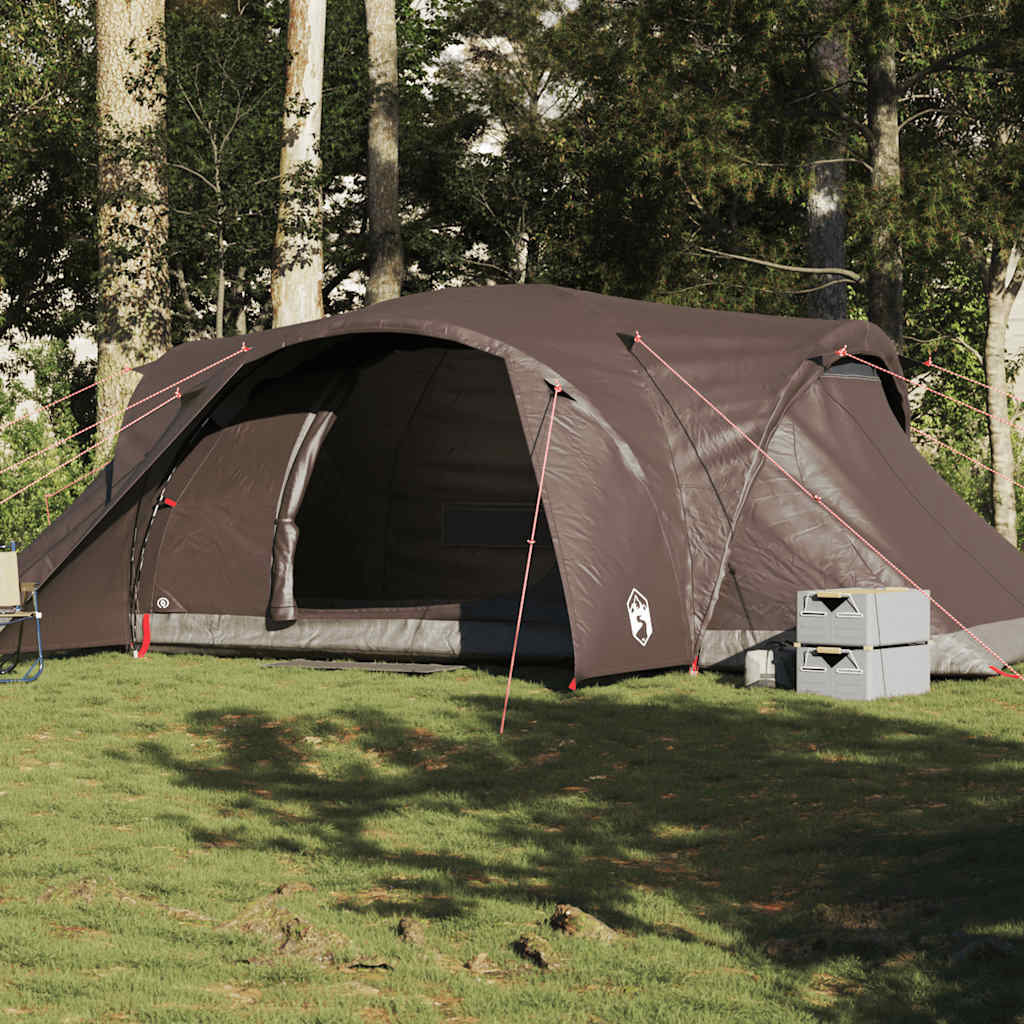 Koepeltent 6-persoons waterdicht bruin is nu te koop bij PeponiXL, paradijselijk wonen!