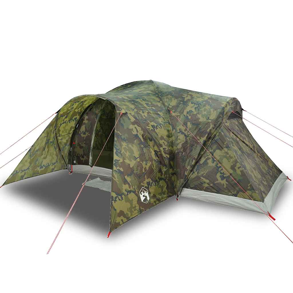 Koepeltent 6-persoons waterdicht camouflage is nu te koop bij PeponiXL, paradijselijk wonen!