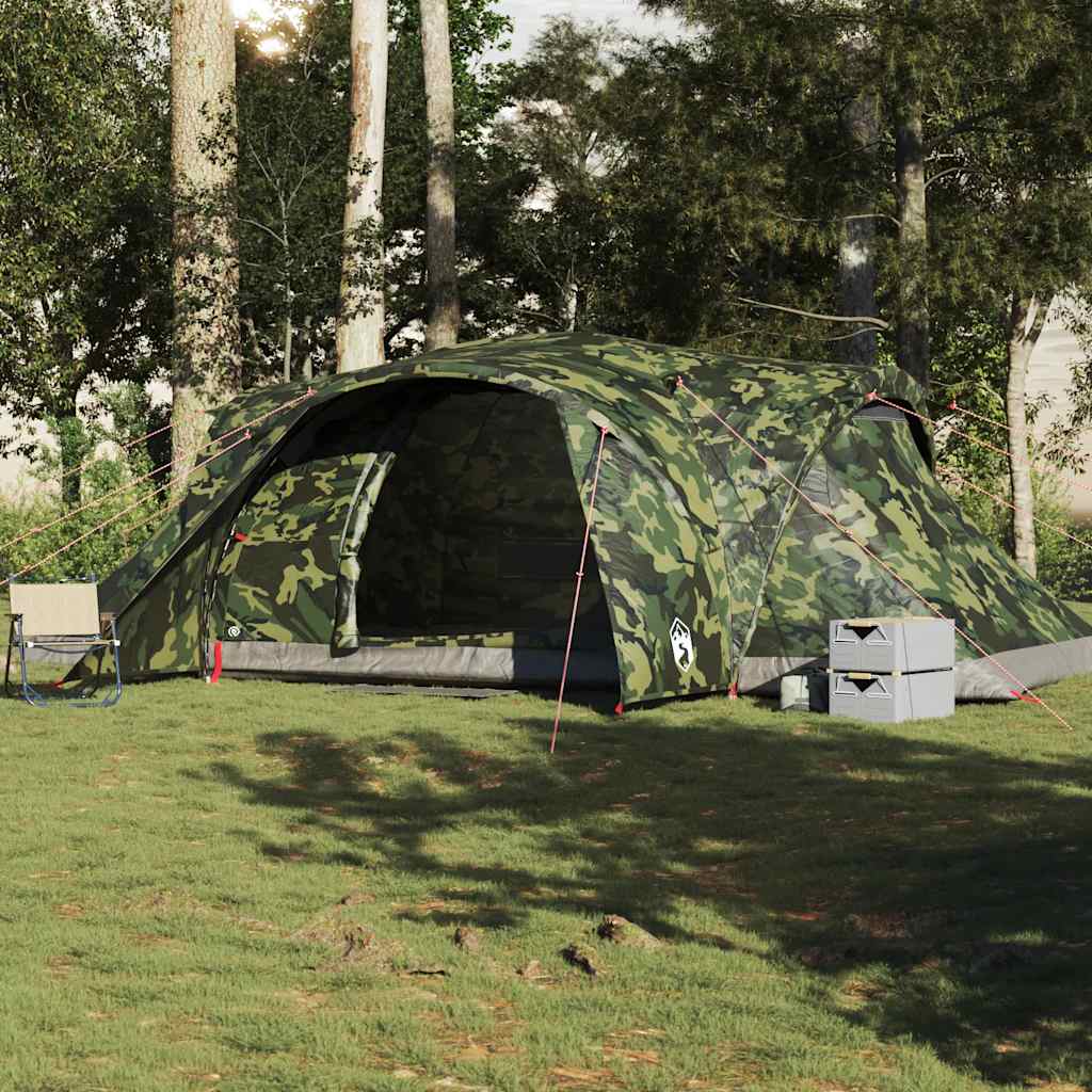 Koepeltent 6-persoons waterdicht camouflage is nu te koop bij PeponiXL, paradijselijk wonen!