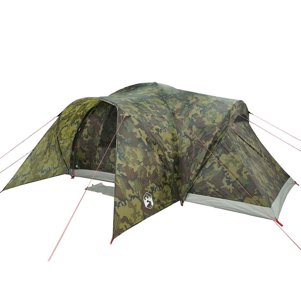 Koepeltent 6-persoons waterdicht camouflage is nu te koop bij PeponiXL, paradijselijk wonen!