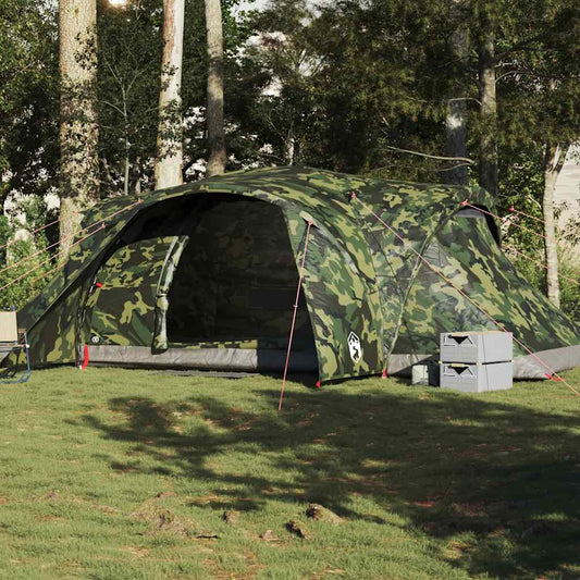 Koepeltent 6-persoons waterdicht camouflage is nu te koop bij PeponiXL, paradijselijk wonen!