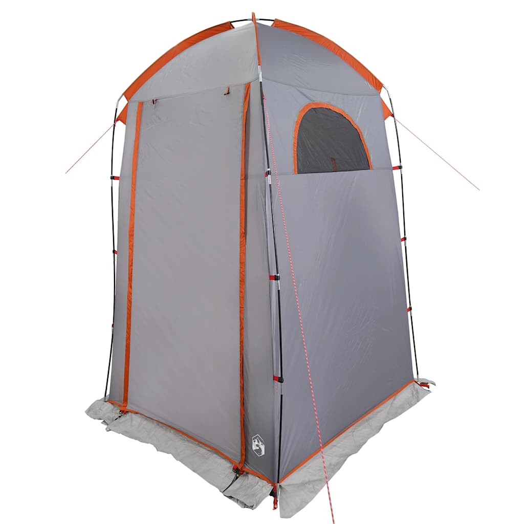Douchetent waterdicht grijs en oranje is nu te koop bij PeponiXL, paradijselijk wonen!