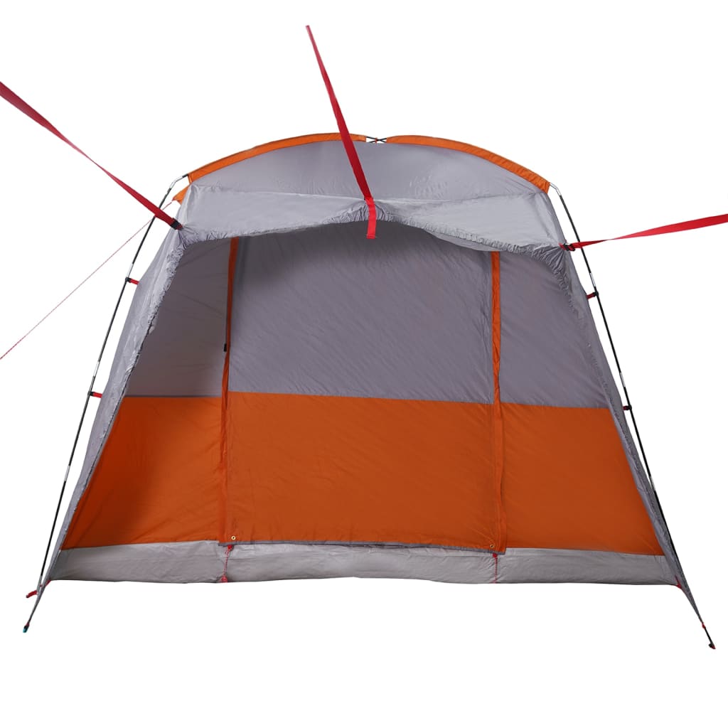 Autotent 4-persoons waterdicht grijs en oranje is nu te koop bij PeponiXL, paradijselijk wonen!