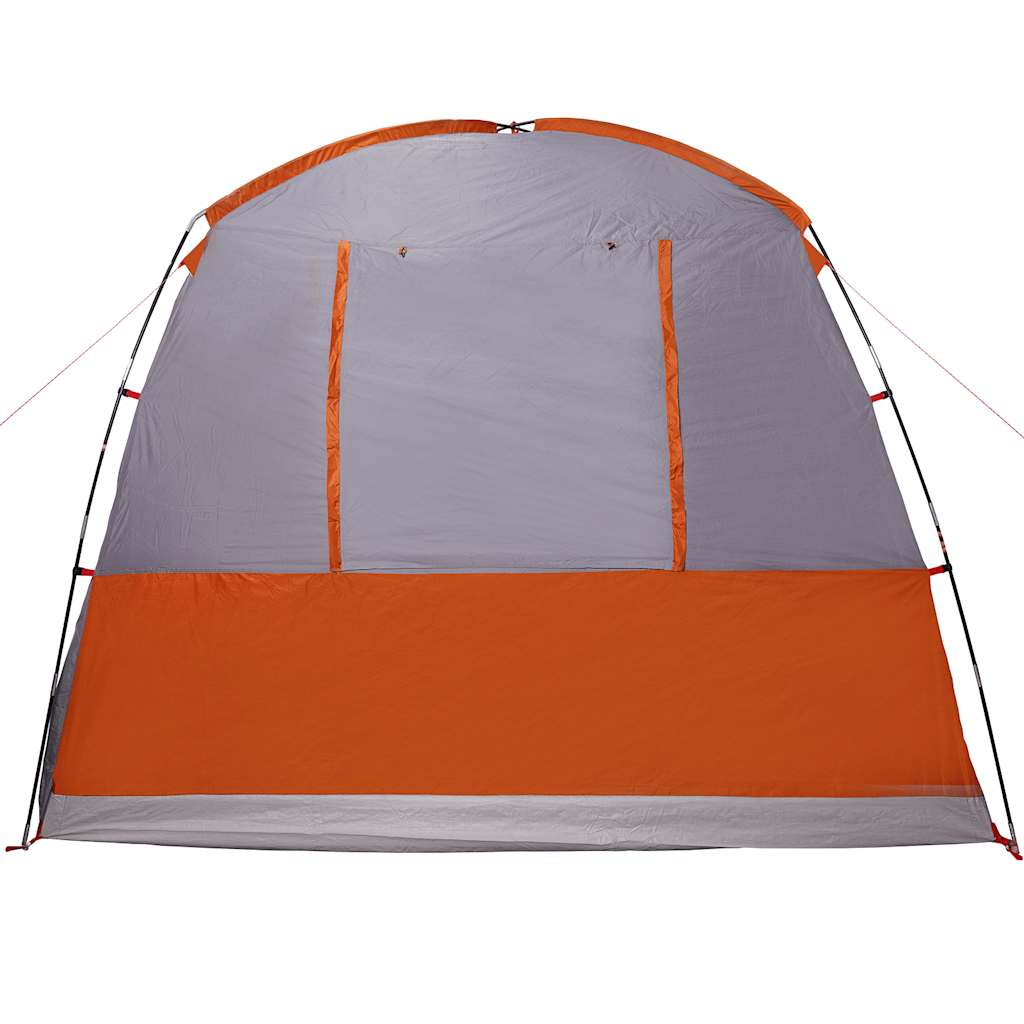 Autotent 4-persoons waterdicht grijs en oranje is nu te koop bij PeponiXL, paradijselijk wonen!