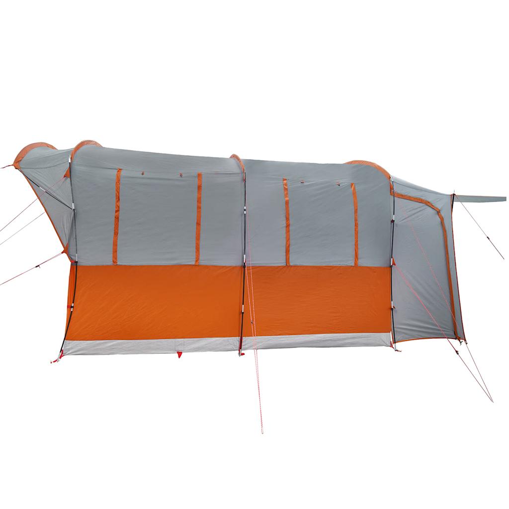 Autotent 4-persoons waterdicht grijs en oranje is nu te koop bij PeponiXL, paradijselijk wonen!
