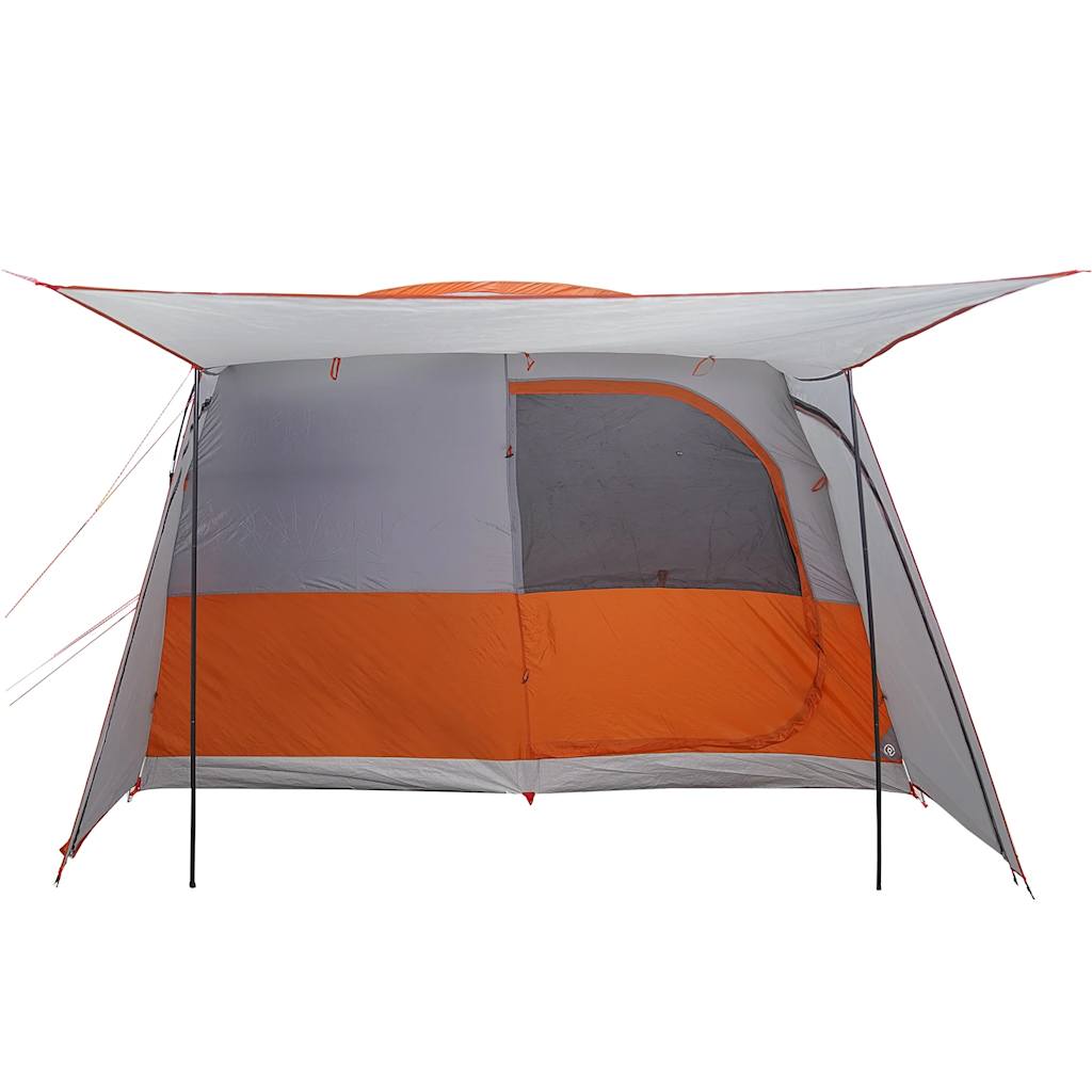 Autotent 4-persoons waterdicht grijs en oranje is nu te koop bij PeponiXL, paradijselijk wonen!