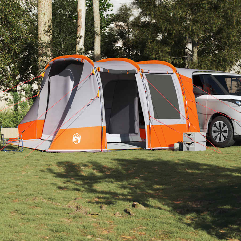 Autotent waterdicht grijs en oranje is nu te koop bij PeponiXL, paradijselijk wonen!