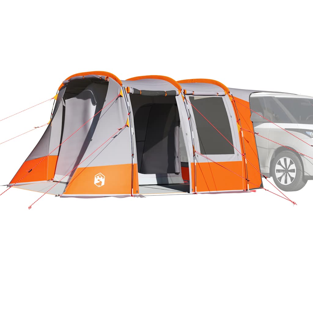 Autotent waterdicht grijs en oranje is nu te koop bij PeponiXL, paradijselijk wonen!