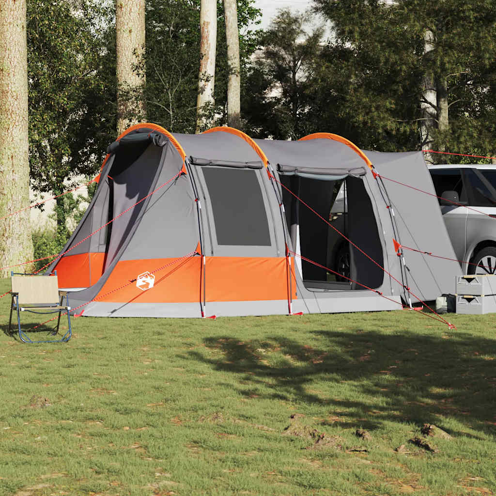 Autotent 2-persoons waterdicht grijs en oranje is nu te koop bij PeponiXL, paradijselijk wonen!