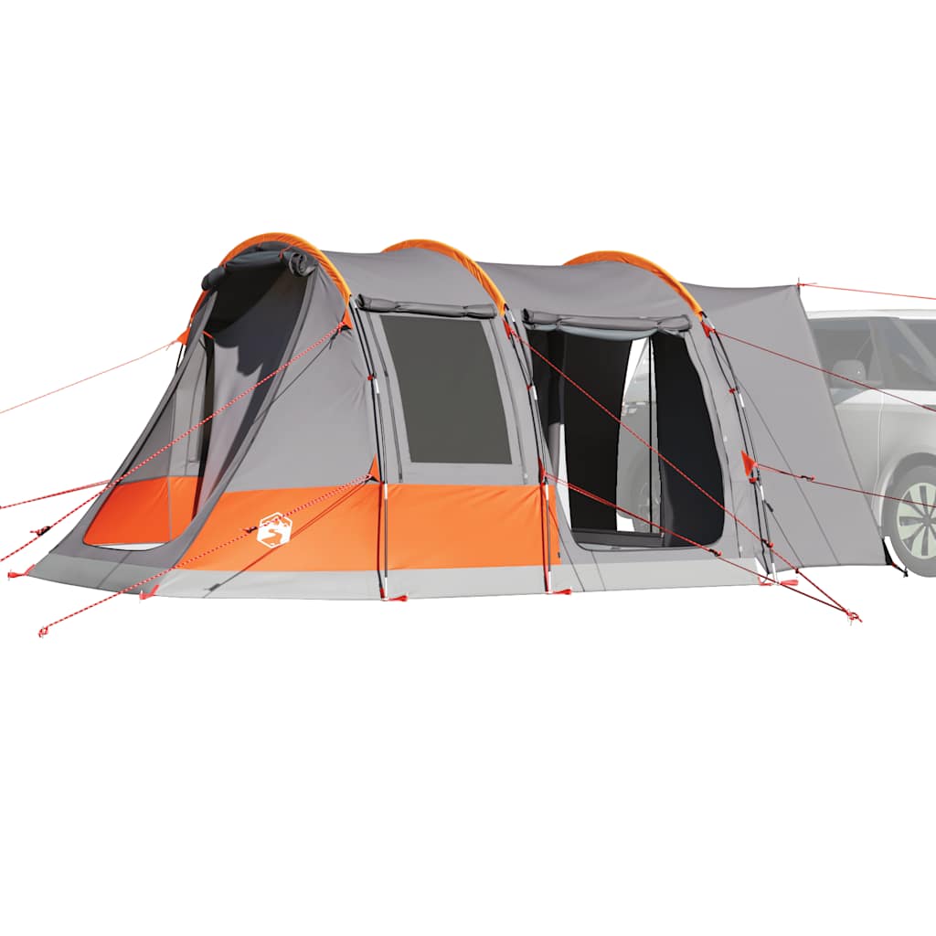 Autotent 2-persoons waterdicht grijs en oranje is nu te koop bij PeponiXL, paradijselijk wonen!