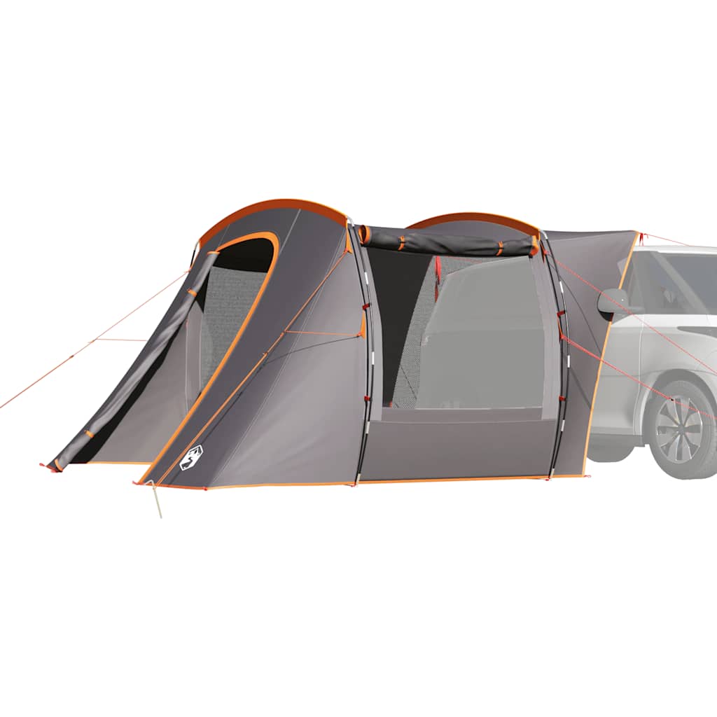 Autotent waterdicht grijs en oranje is nu te koop bij PeponiXL, paradijselijk wonen!