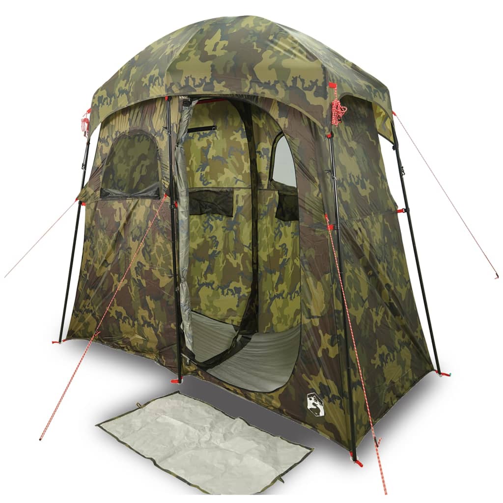 Douchetent 2-persoons waterdicht camouflage is nu te koop bij PeponiXL, paradijselijk wonen!