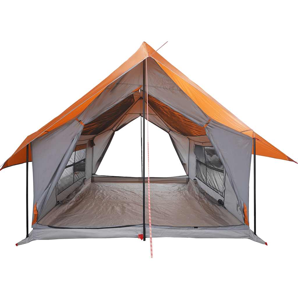 Tent 5-persoons waterdicht grijs en oranje is nu te koop bij PeponiXL, paradijselijk wonen!
