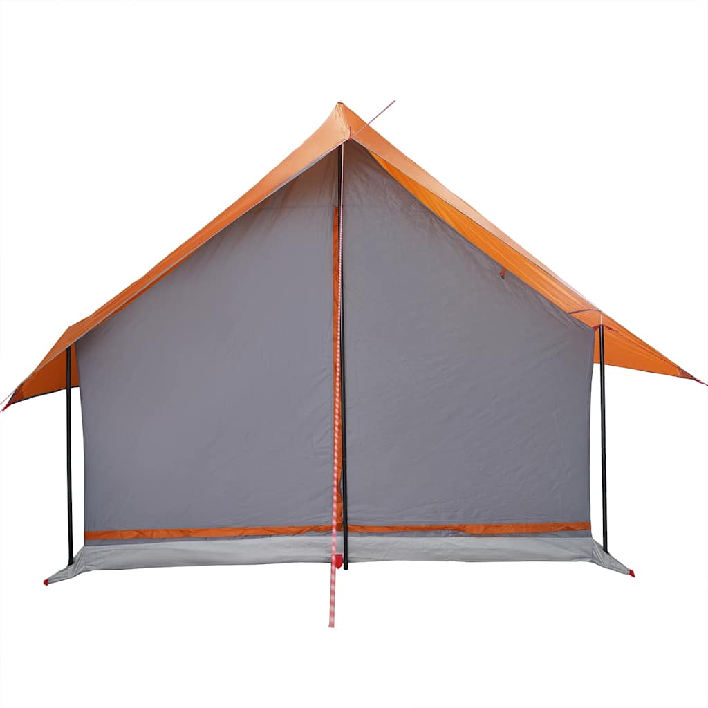 Tent 5-persoons waterdicht grijs en oranje is nu te koop bij PeponiXL, paradijselijk wonen!