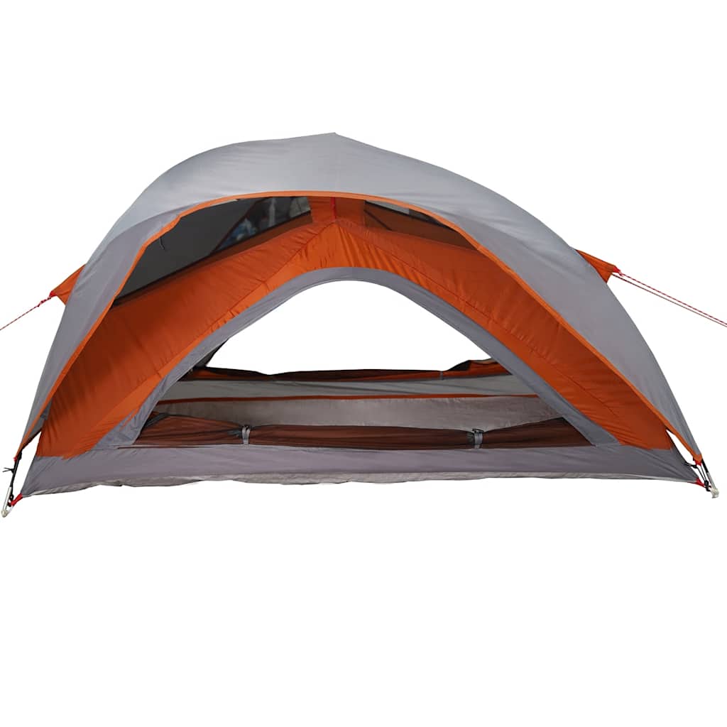 Tent 1-persoons waterdicht grijs en oranje is nu te koop bij PeponiXL, paradijselijk wonen!