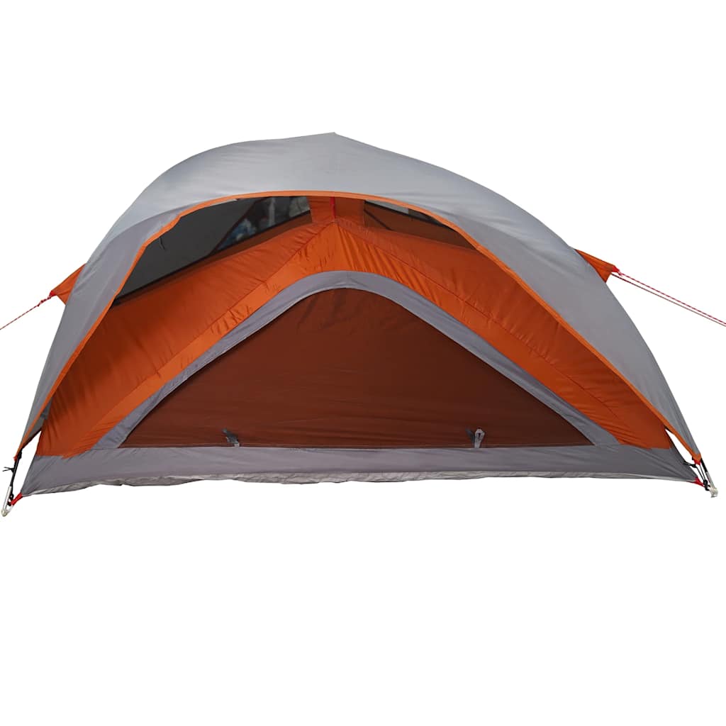 Tent 1-persoons waterdicht grijs en oranje is nu te koop bij PeponiXL, paradijselijk wonen!