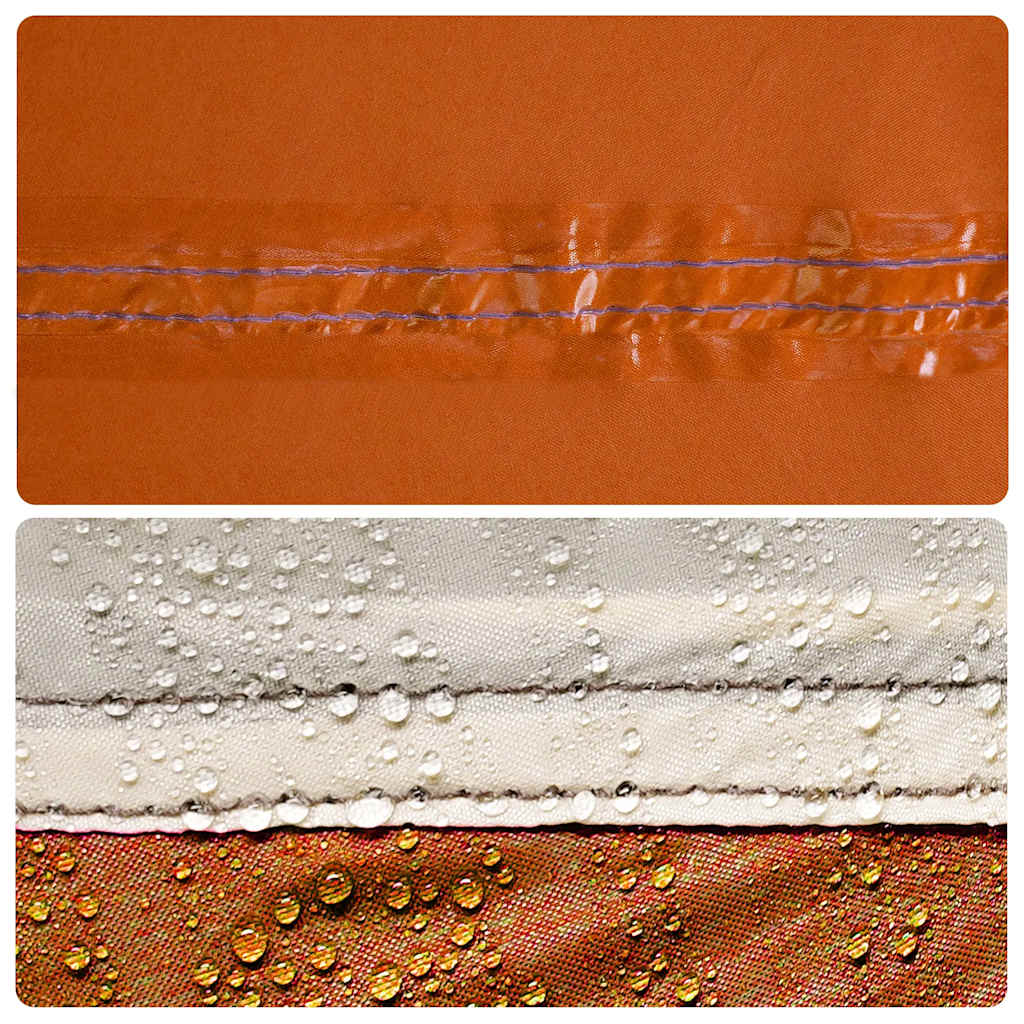 Tent 1-persoons waterdicht grijs en oranje is nu te koop bij PeponiXL, paradijselijk wonen!