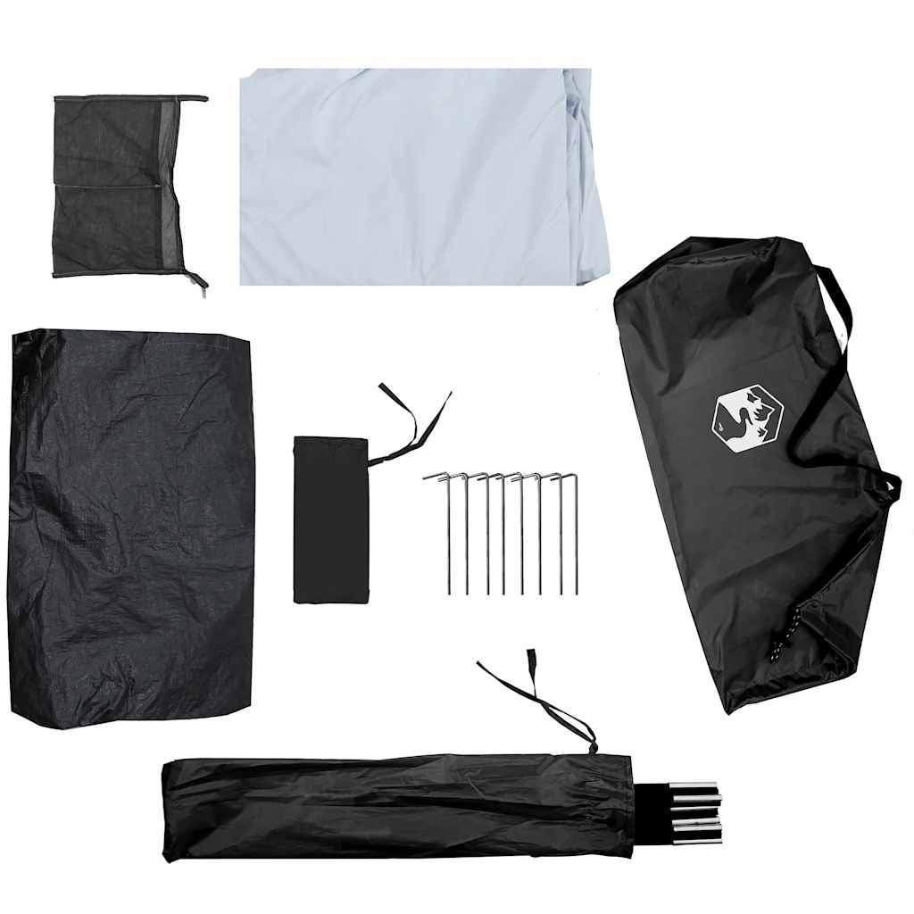 Kampeertent 1-persoons verduisterend stof wit waterdicht is nu te koop bij PeponiXL, paradijselijk wonen!