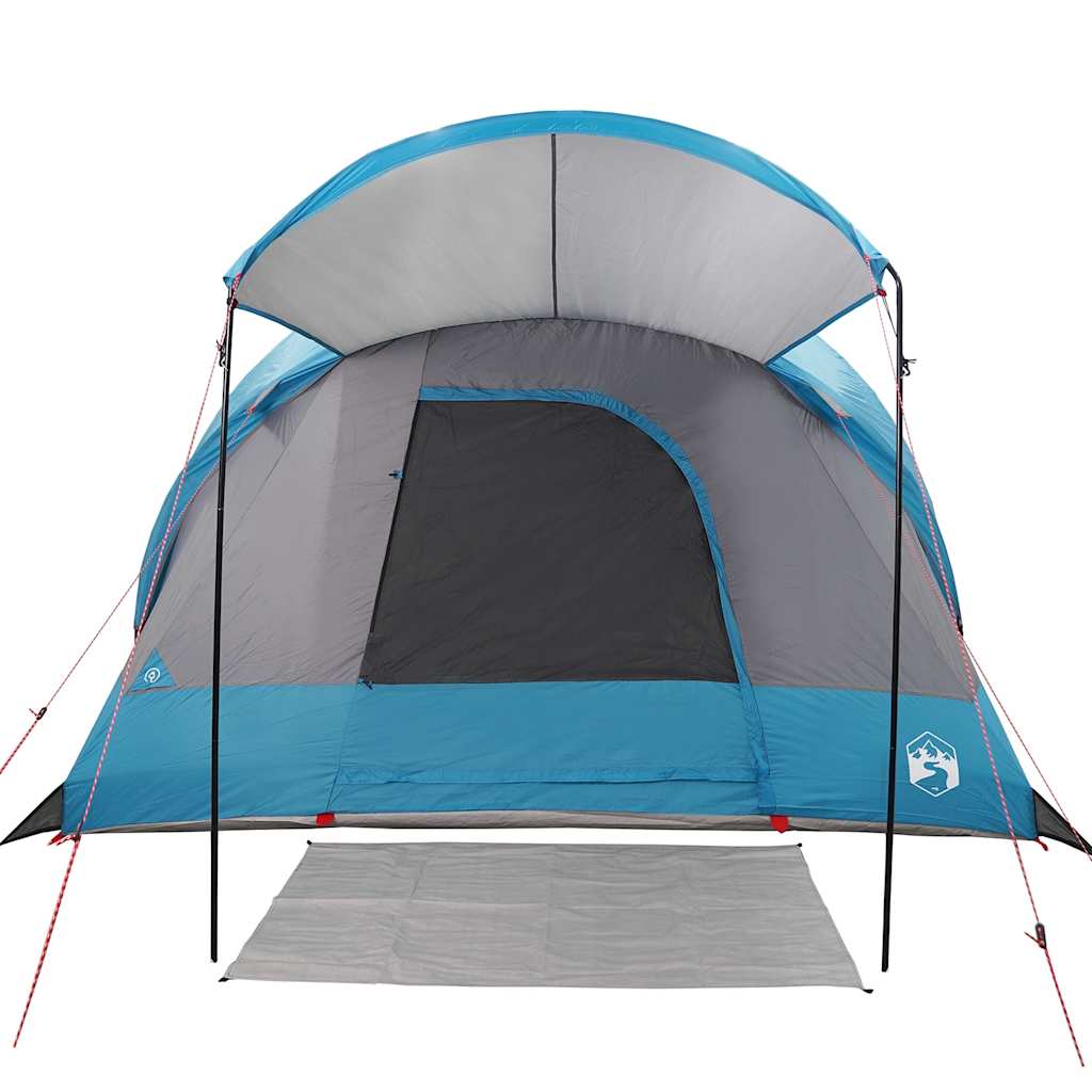 Tunneltent voor gezin 8-persoons waterdicht blauw is nu te koop bij PeponiXL, paradijselijk wonen!