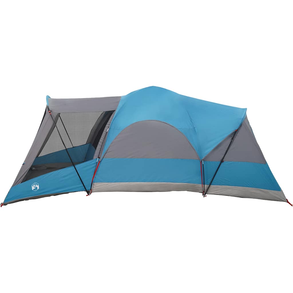 Tunneltent voor gezin 8-persoons waterdicht blauw is nu te koop bij PeponiXL, paradijselijk wonen!