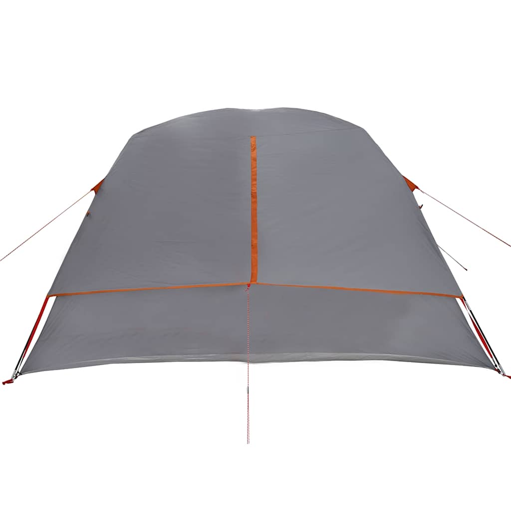 Tent 4-persoons waterdicht grijs en oranje is nu te koop bij PeponiXL, paradijselijk wonen!