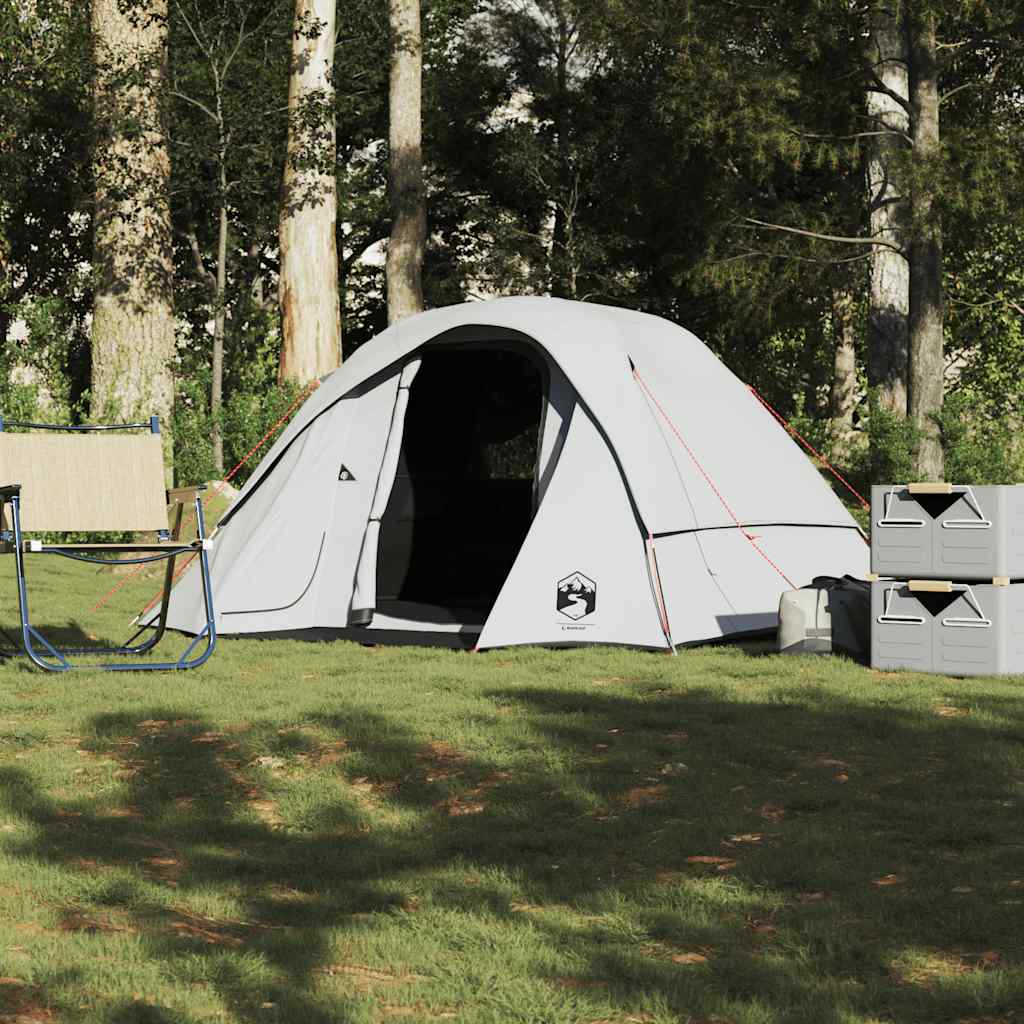 Kampeertentcabine 4-persoons verduisterende stof wit waterdicht is nu te koop bij PeponiXL, paradijselijk wonen!