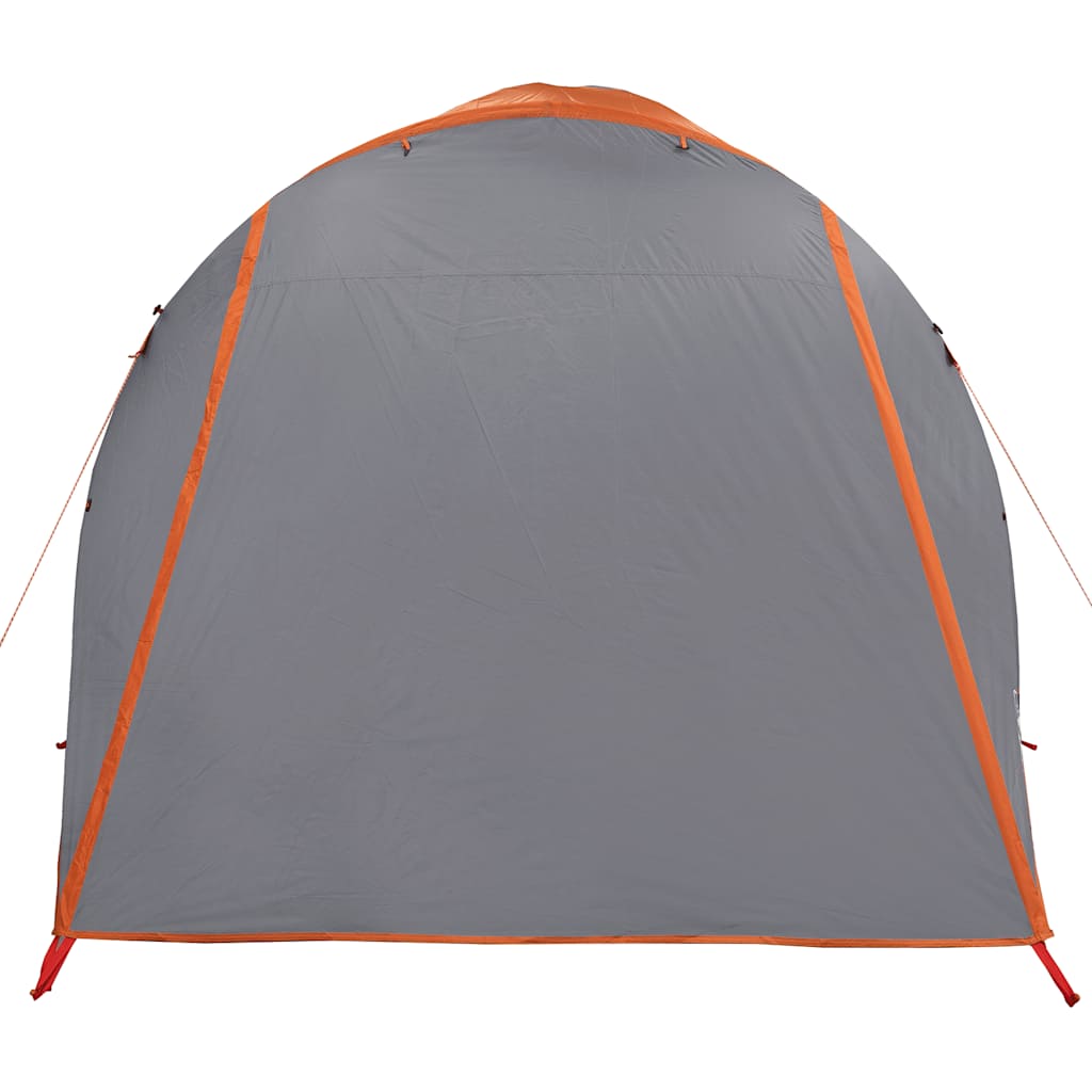 Tunneltent 6-persoons waterdicht grijs en oranje is nu te koop bij PeponiXL, paradijselijk wonen!