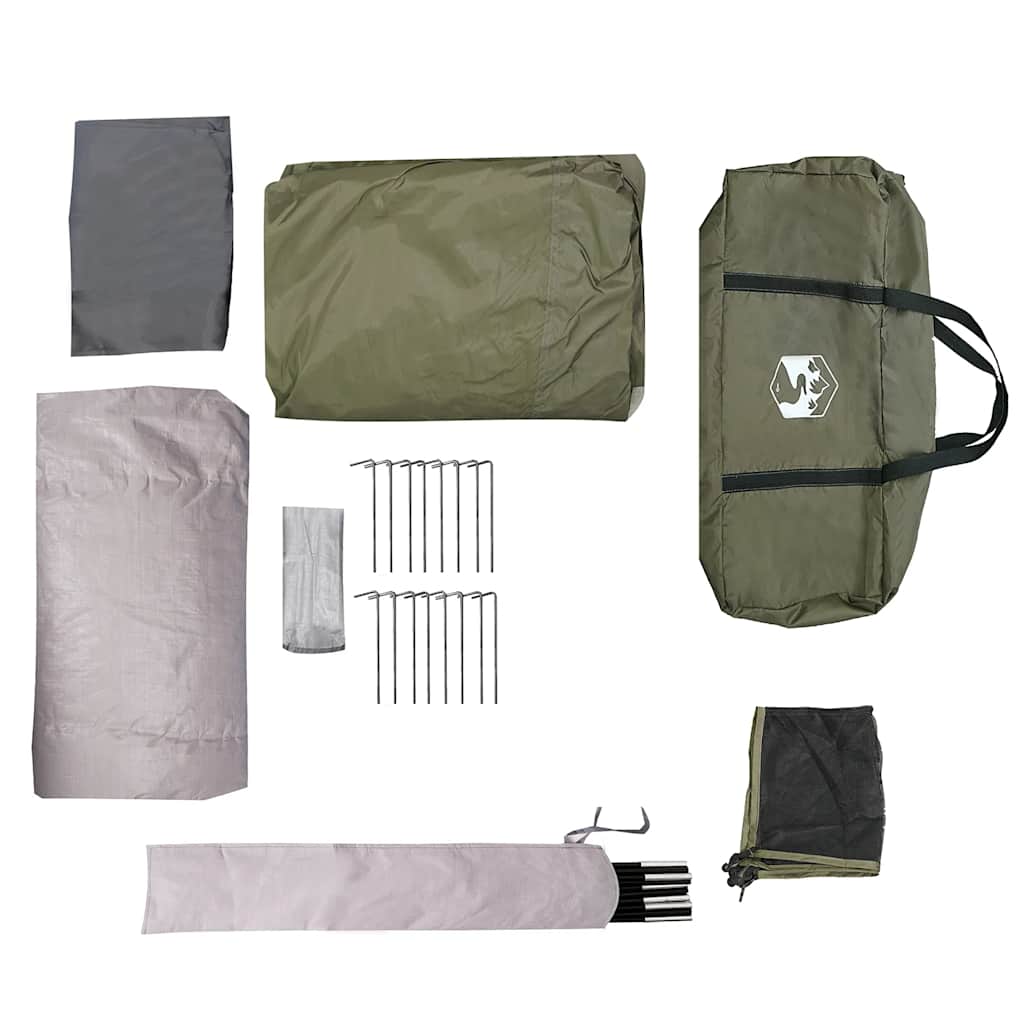 Tunneltent 6-persoons waterdicht olijfgroen is nu te koop bij PeponiXL, paradijselijk wonen!