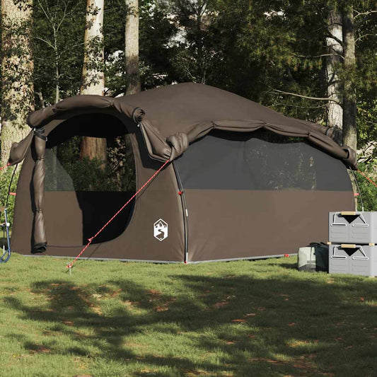 Tunneltent 6-persoons waterdicht bruin is nu te koop bij PeponiXL, paradijselijk wonen!