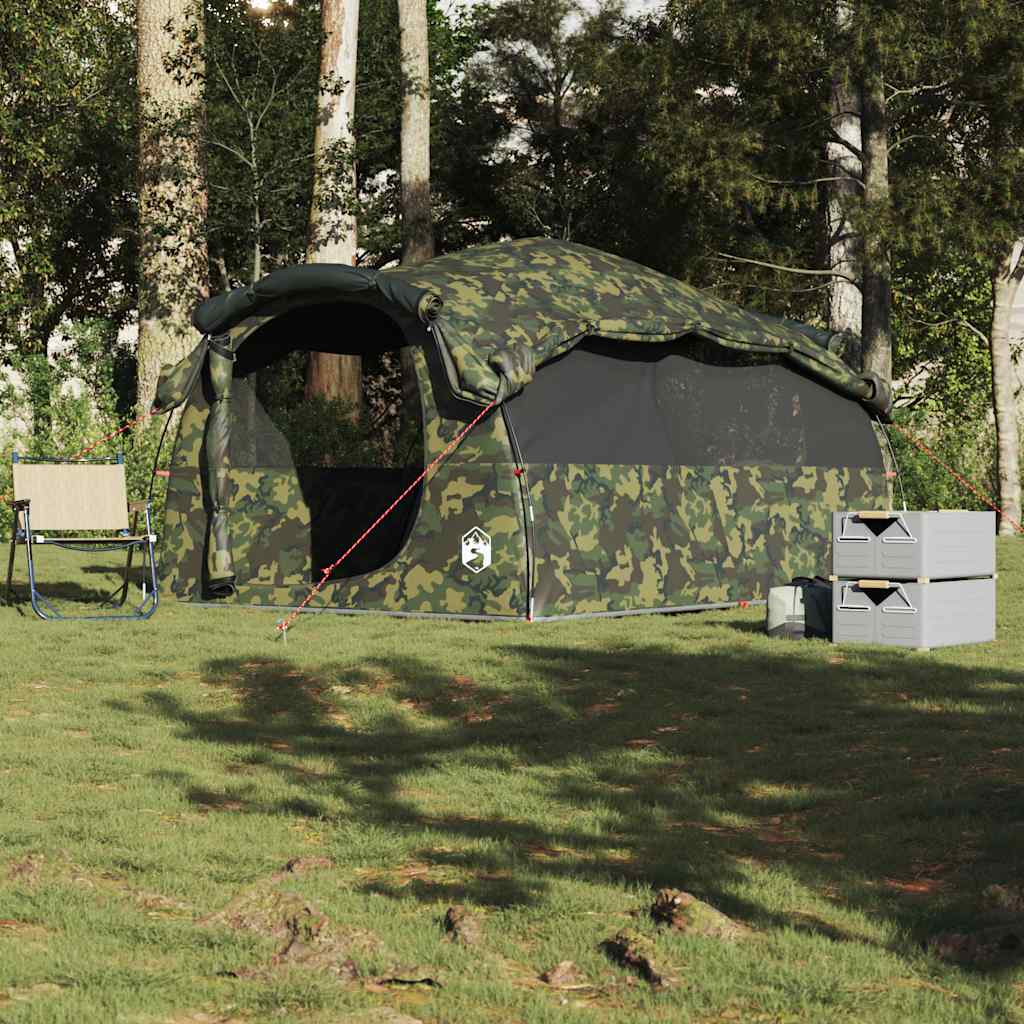 Tunneltent 6-persoons waterdicht camouflage is nu te koop bij PeponiXL, paradijselijk wonen!