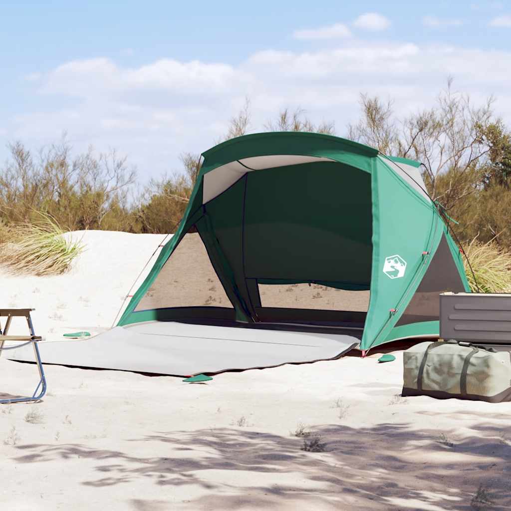 Strandtent 2-persoons zeegroen waterdicht is nu te koop bij PeponiXL, paradijselijk wonen!