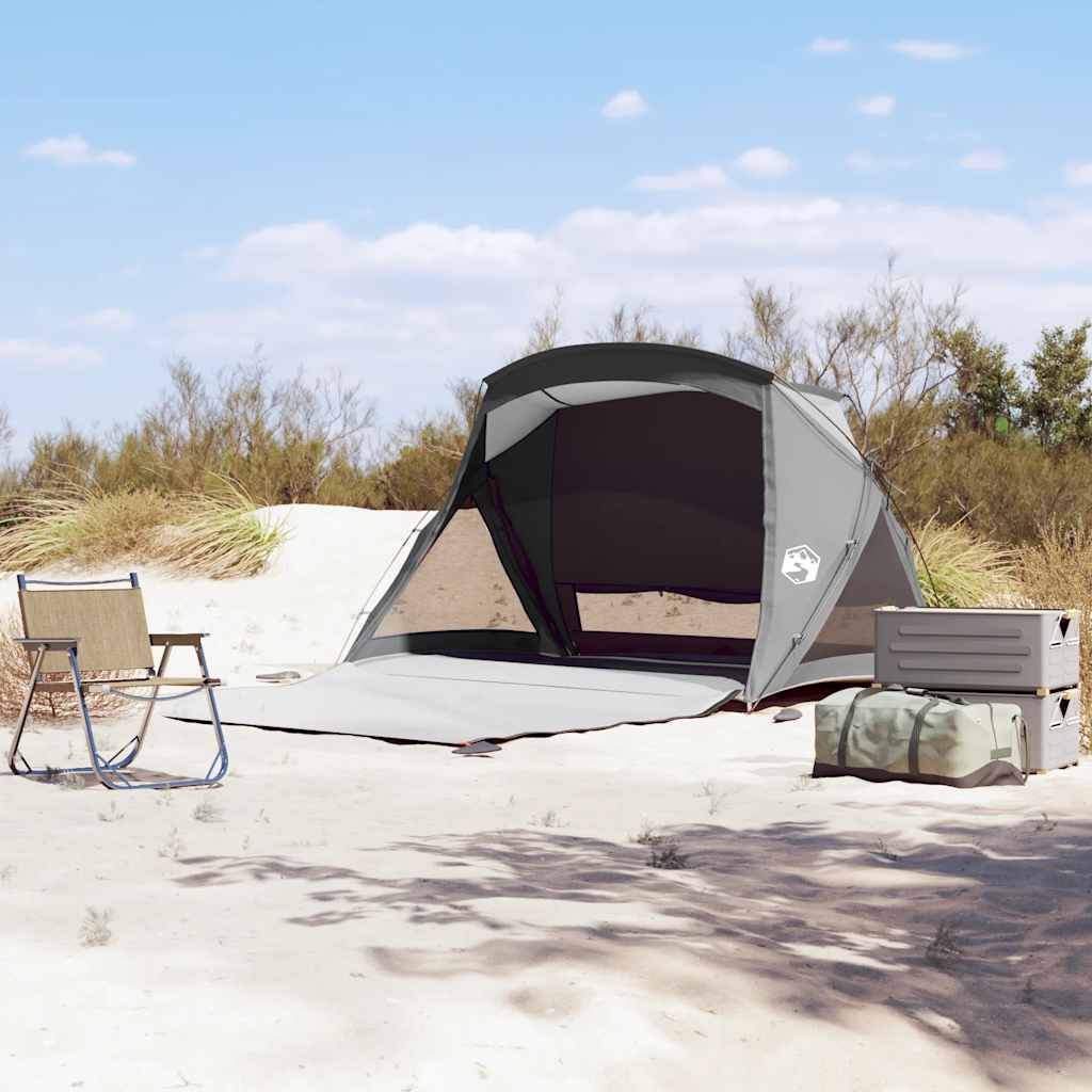 Strandtent 2-persoons waterdicht grijs is nu te koop bij PeponiXL, paradijselijk wonen!