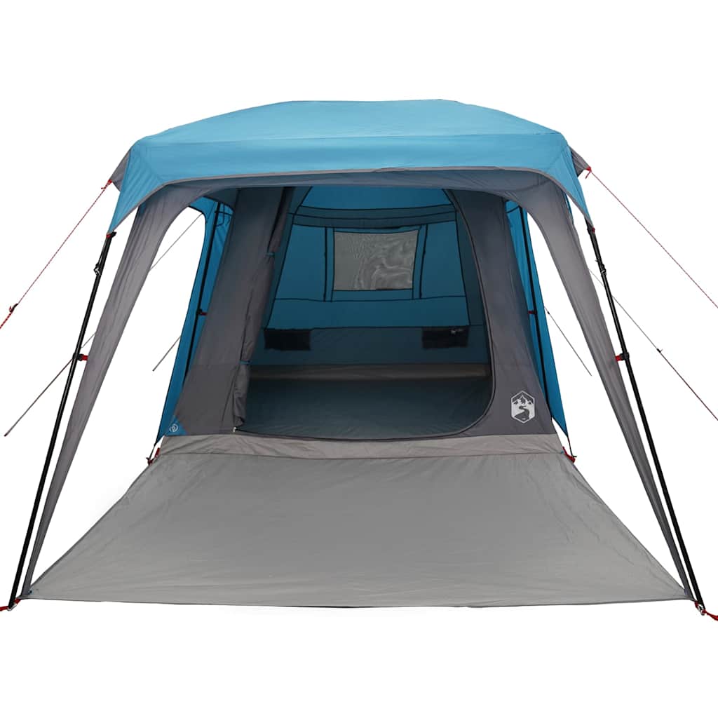 Kampeertent met verandakoepel 5-persoons waterdicht blauw is nu te koop bij PeponiXL, paradijselijk wonen!