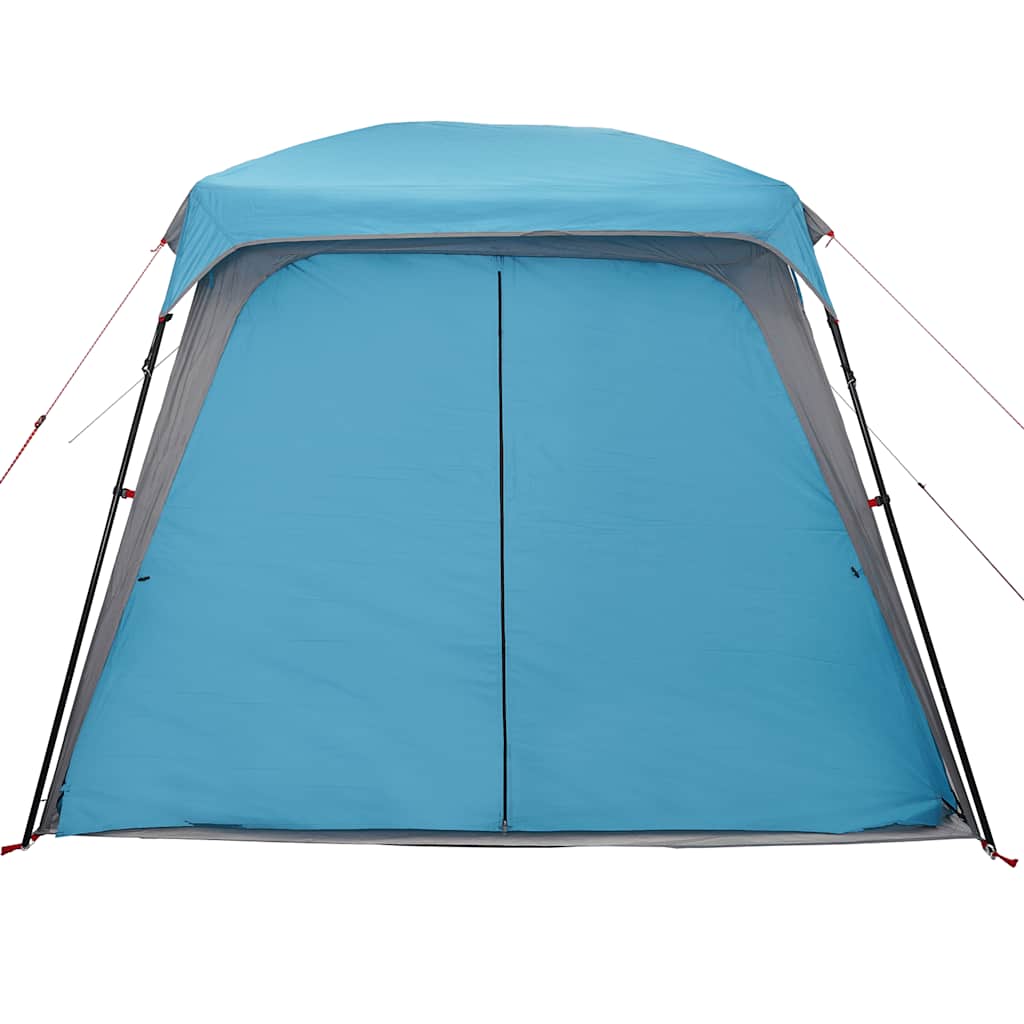 Kampeertent met verandakoepel 5-persoons waterdicht blauw is nu te koop bij PeponiXL, paradijselijk wonen!