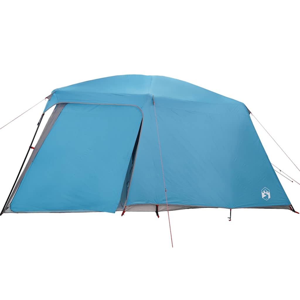 Kampeertent met verandakoepel 5-persoons waterdicht blauw is nu te koop bij PeponiXL, paradijselijk wonen!