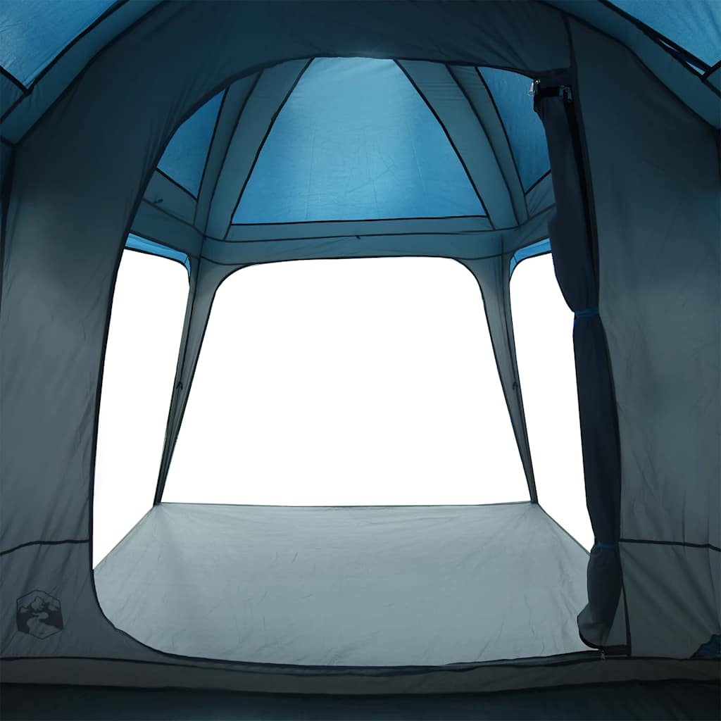 Kampeertent met verandakoepel 5-persoons waterdicht blauw is nu te koop bij PeponiXL, paradijselijk wonen!