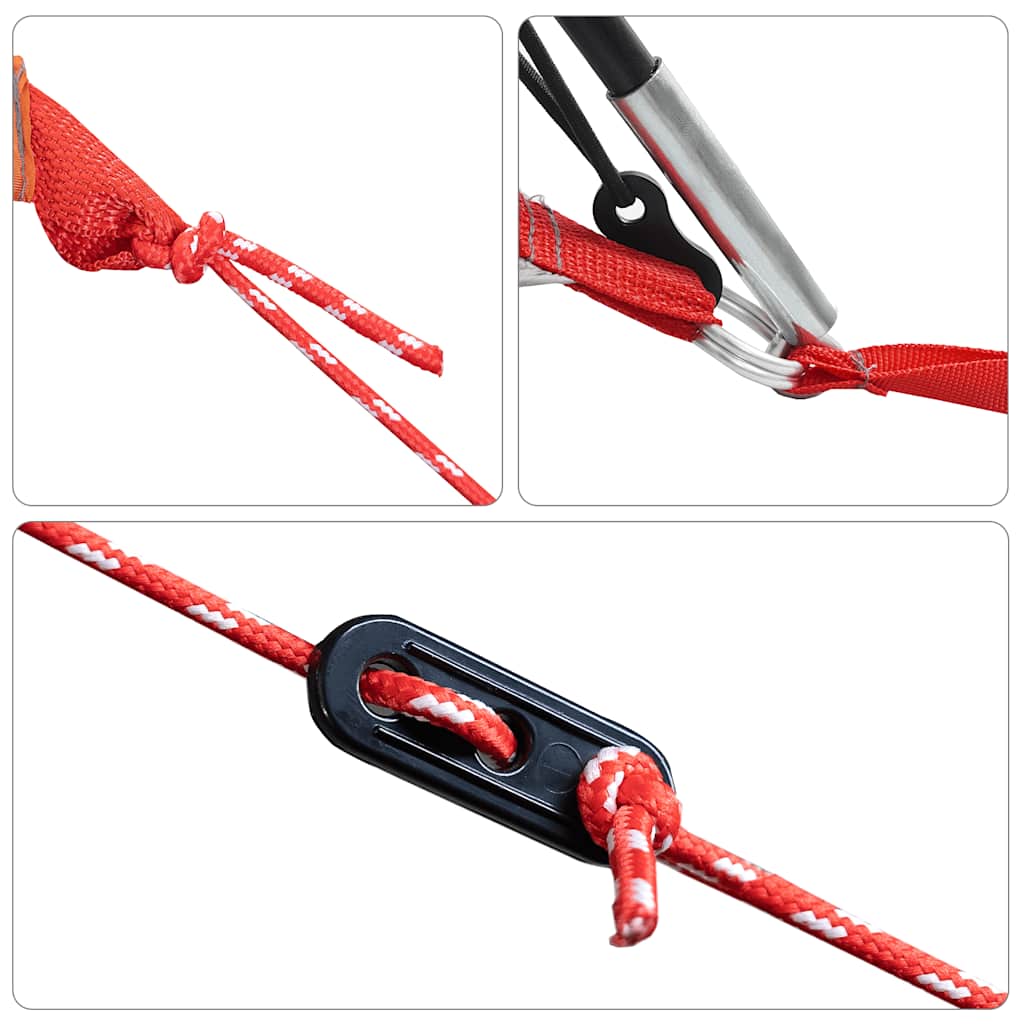 Familietent met verandakoepel 9-persoons waterdicht blauw is nu te koop bij PeponiXL, paradijselijk wonen!