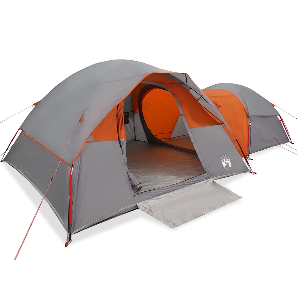 Tent 5-persoons waterdicht grijs en oranje is nu te koop bij PeponiXL, paradijselijk wonen!