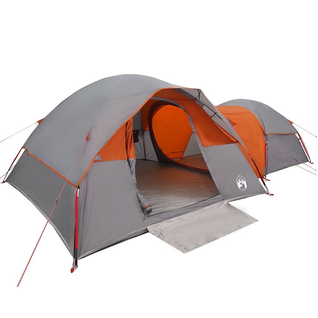 Tent 5-persoons waterdicht grijs en oranje is nu te koop bij PeponiXL, paradijselijk wonen!
