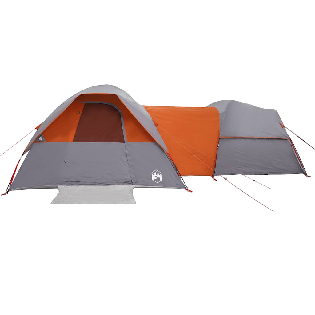 Tent 5-persoons waterdicht grijs en oranje is nu te koop bij PeponiXL, paradijselijk wonen!