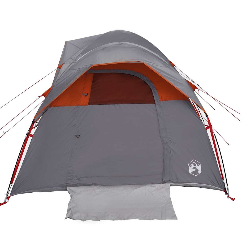 Tent 5-persoons waterdicht grijs en oranje is nu te koop bij PeponiXL, paradijselijk wonen!