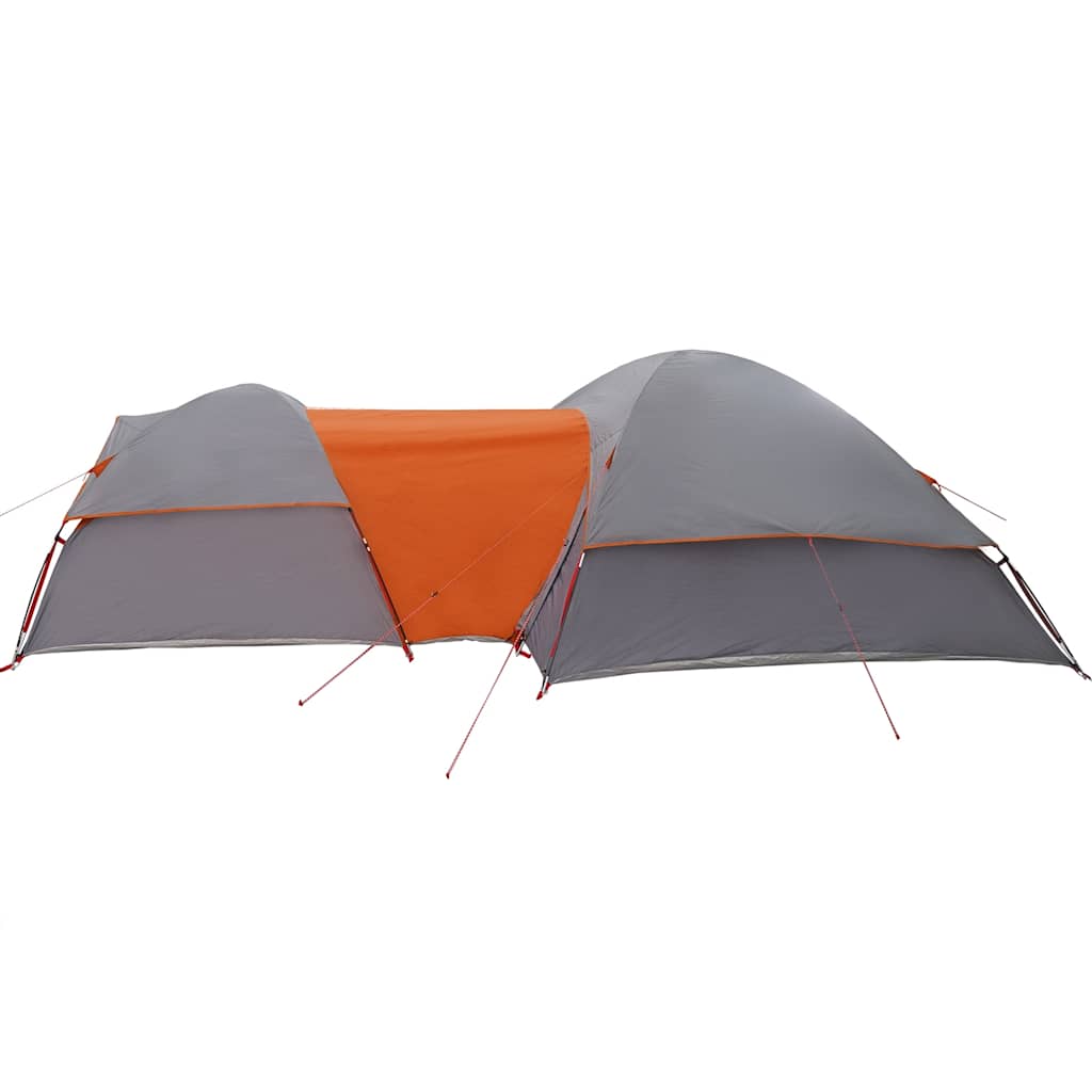 Tent 5-persoons waterdicht grijs en oranje is nu te koop bij PeponiXL, paradijselijk wonen!