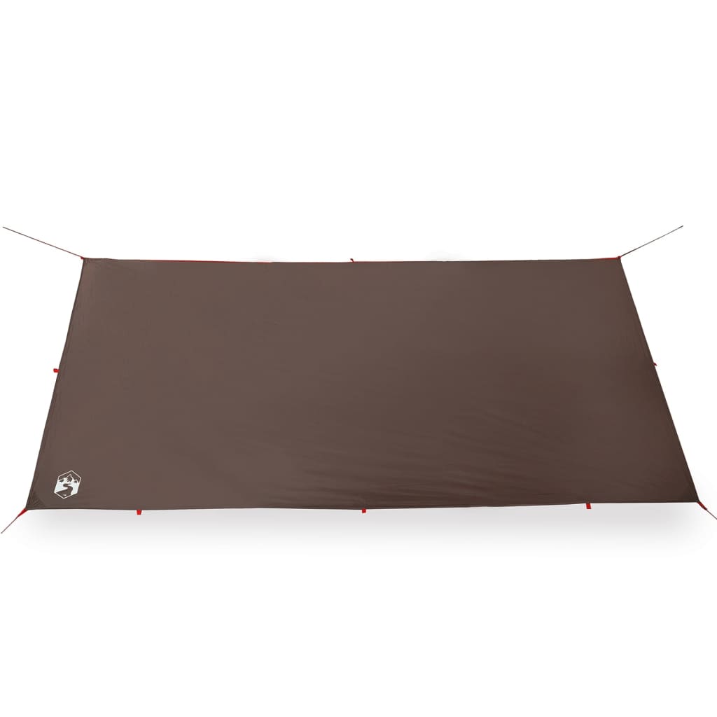 Kampeerluifel waterdicht 406x306 cm bruin is nu te koop bij PeponiXL, paradijselijk wonen!
