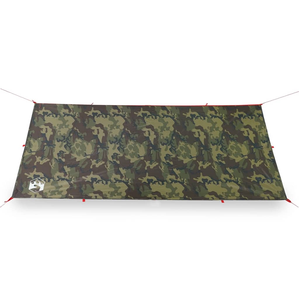 Kampeerluifel waterdicht 406x306 cm camouflage is nu te koop bij PeponiXL, paradijselijk wonen!
