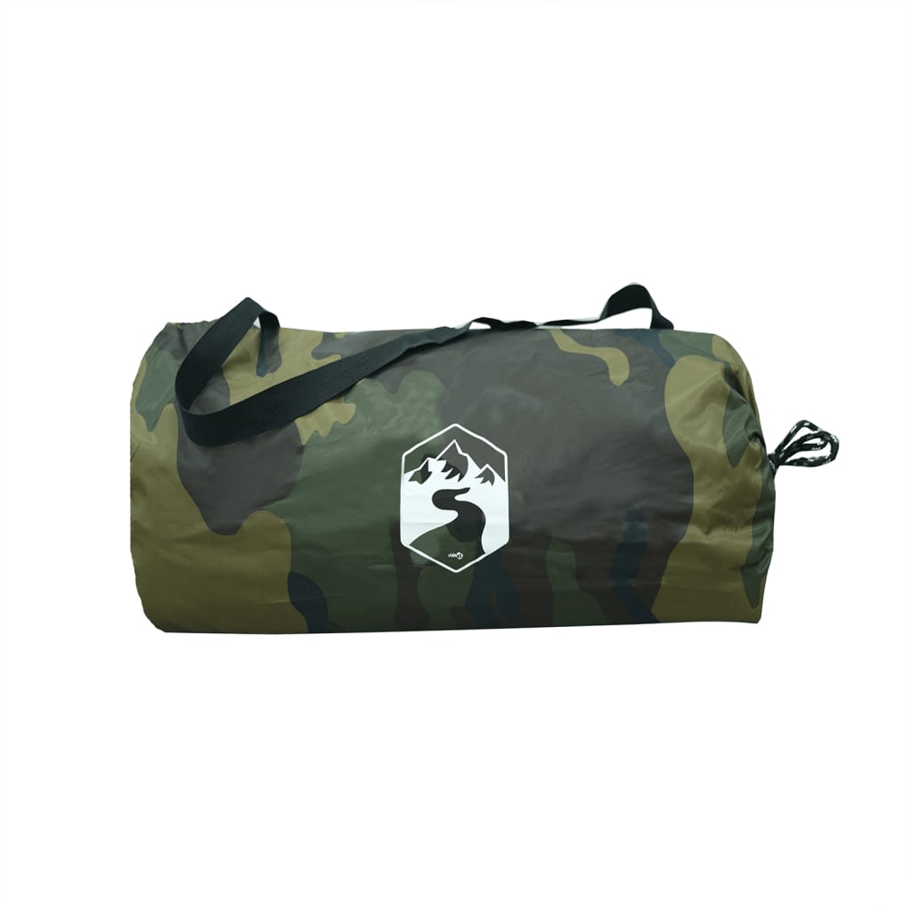Kampeerluifel waterdicht 406x306 cm camouflage is nu te koop bij PeponiXL, paradijselijk wonen!