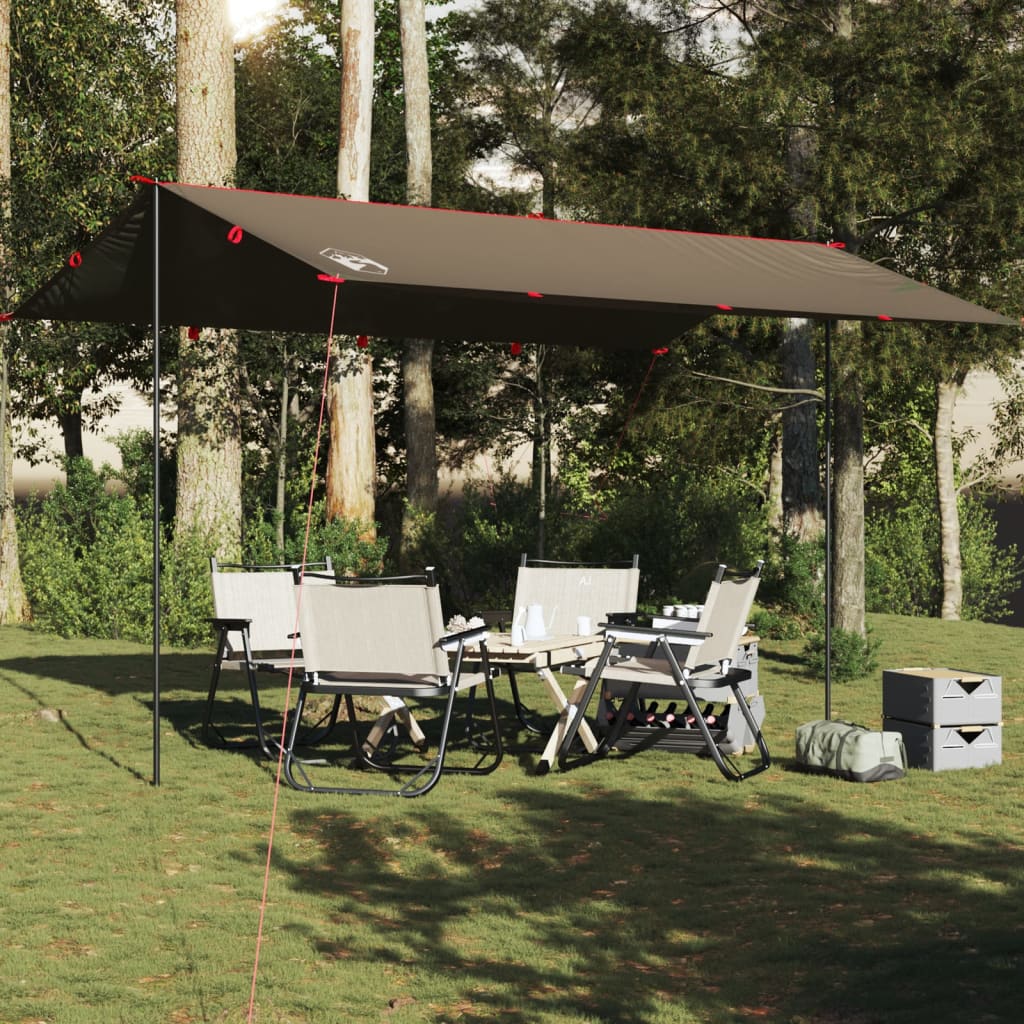 Kampeerluifel waterdicht 506x306 cm bruin is nu te koop bij PeponiXL, paradijselijk wonen!
